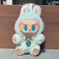 Popmart Rhinestoned Have A Seat Labubu