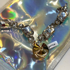 Custom Labubu Fortune Cookie Necklace