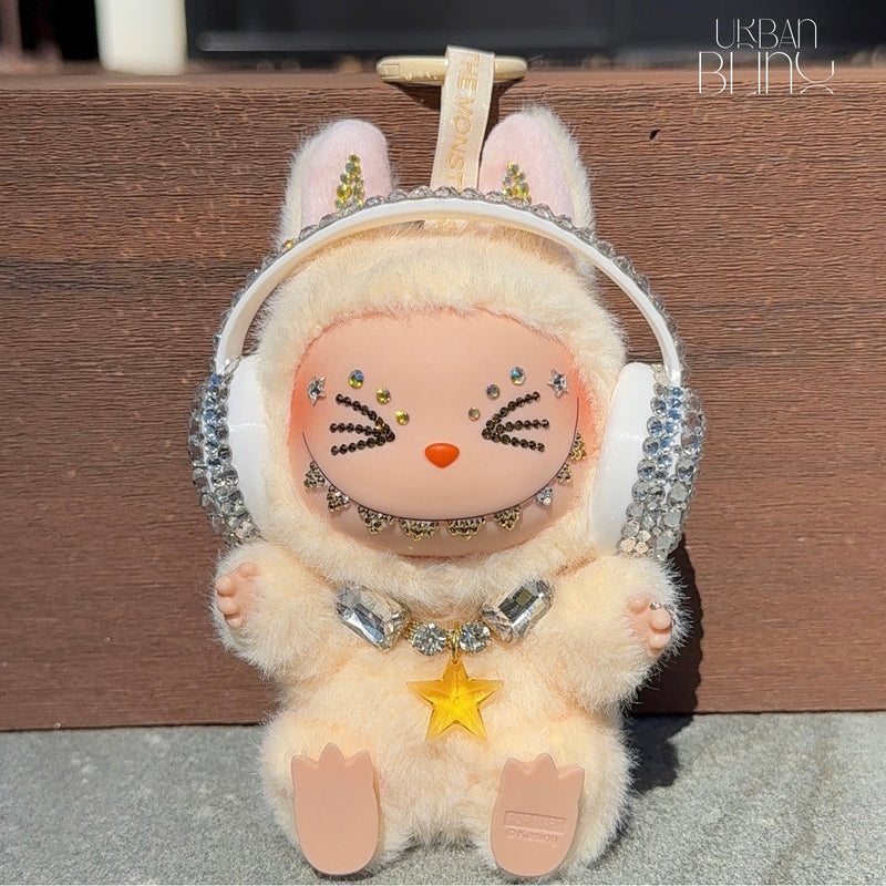 Custom Swarovski Labubu Headphones