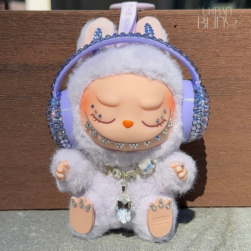 Custom Swarovski Labubu Headphones