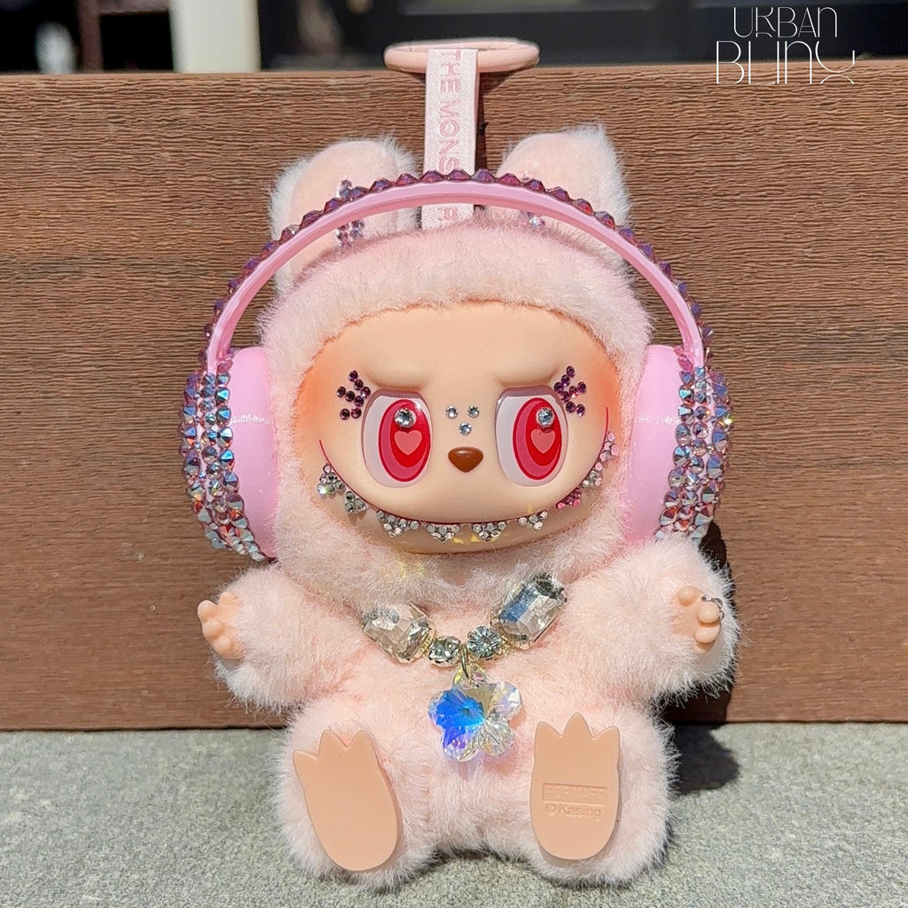 Custom Swarovski Labubu Headphones