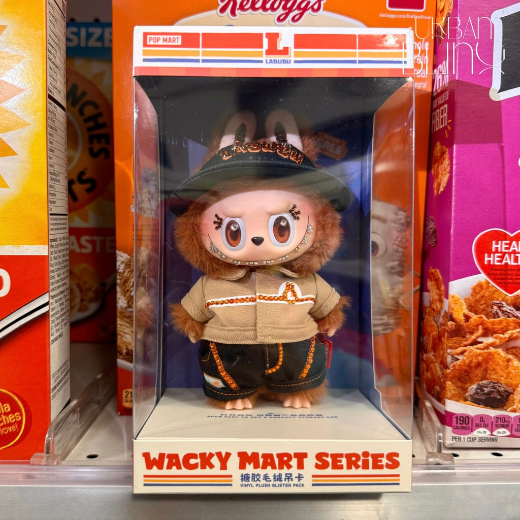Custom Crystal Wackymart Manager Labubu