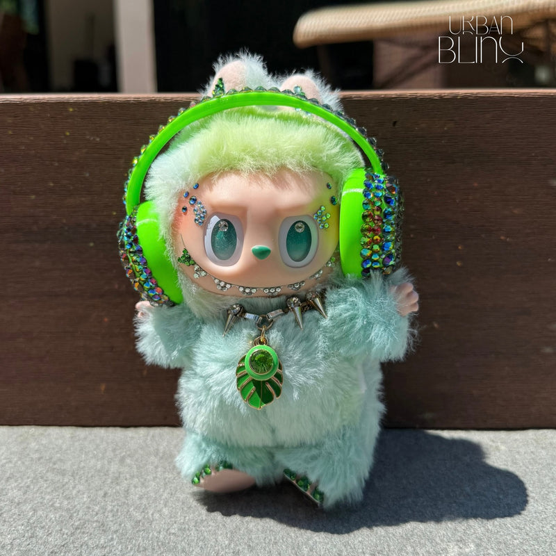 Custom Swarovski Labubu Headphones