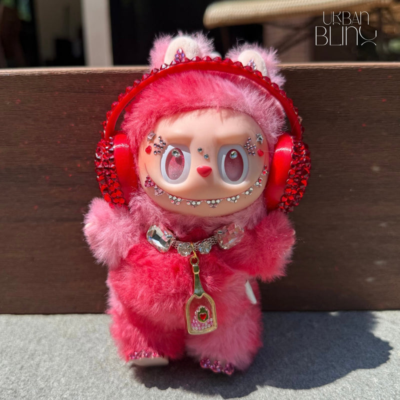 Custom Swarovski Labubu Headphones