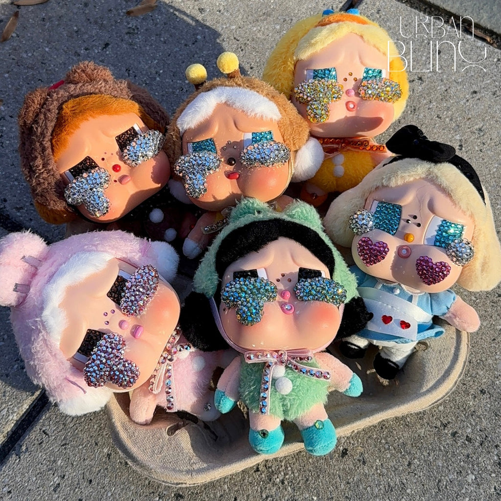 Popmart Rhinestoned Crying Again Crybabies