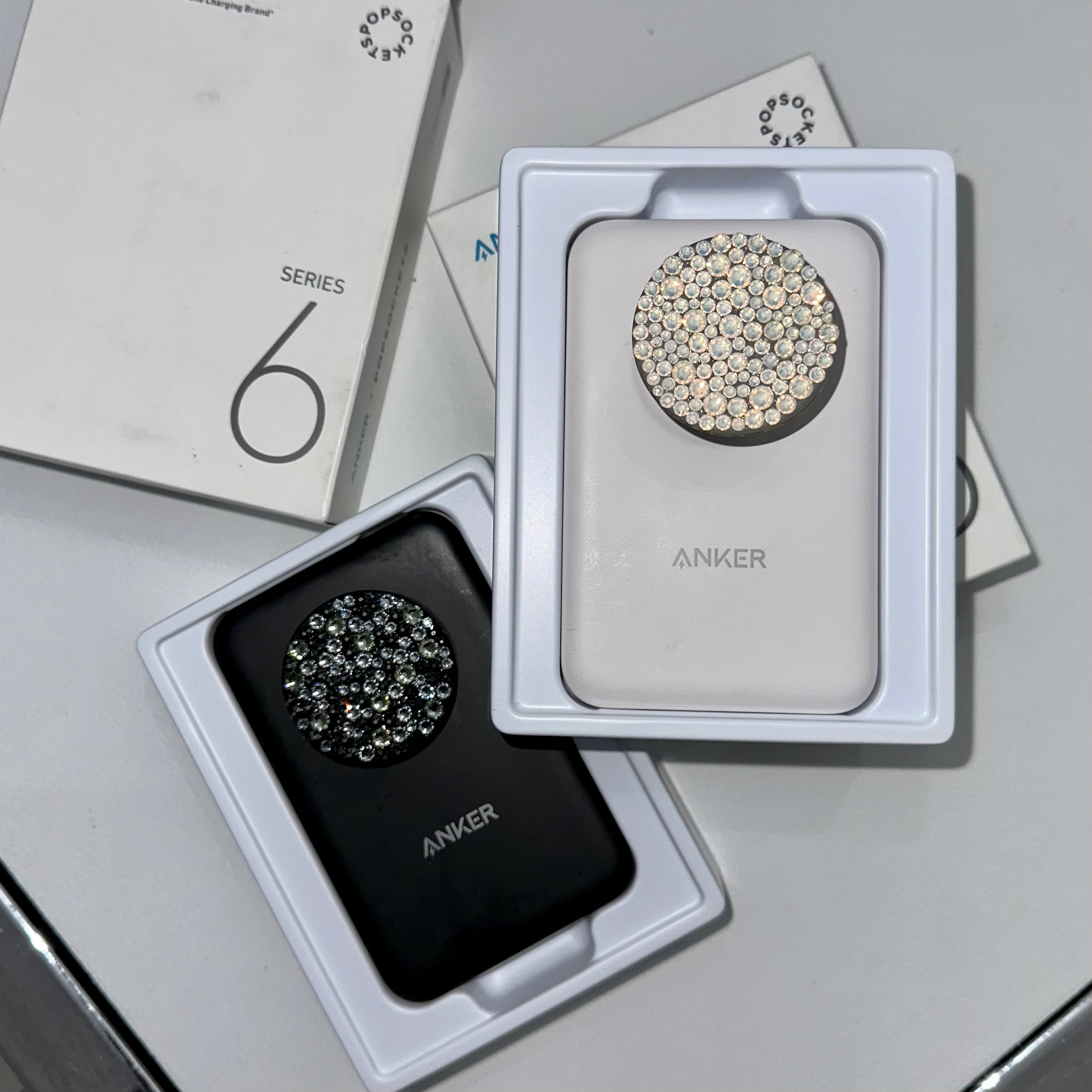 PopSocket x Anker PowerCore MagGo 5k Portable MagSafe Charger and