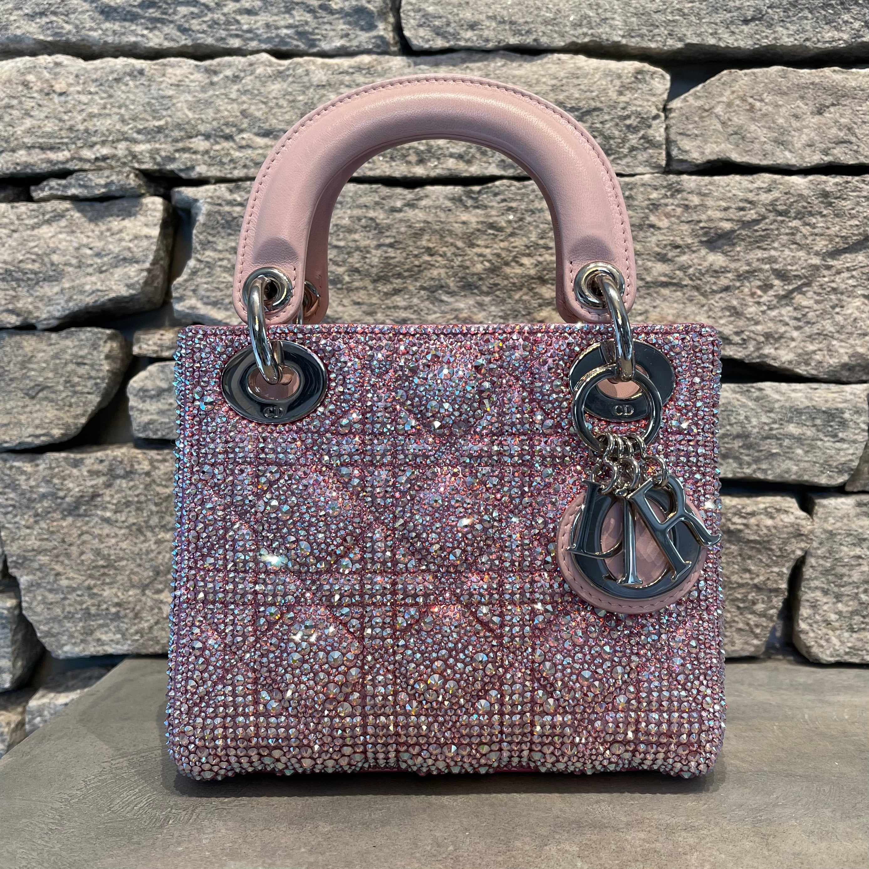 Custom Strassed Lady Dior Mini