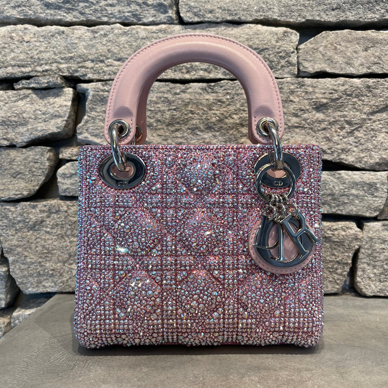 Pink Metallic Diorama Bag
